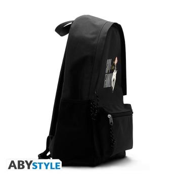 SPY X FAMILY - Rucksack "Anya und Bond" Mit Anyas telepathischen Mächten und Bonds Visionen ist dieses dynamische Duo zu allem bereit. Helfen Sie ihnen auf ihren verschiedenen Missionen mit diesem Spy x Family Rucksack von ABYstyle!